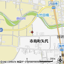 兵庫県丹波市市島町上竹田887周辺の地図