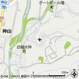 静岡県御殿場市神山203-22周辺の地図