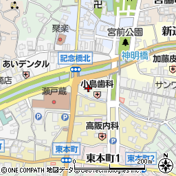 竹内商店周辺の地図