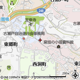 愛知県瀬戸市仲洞町32周辺の地図