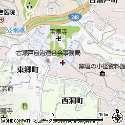 愛知県瀬戸市寺本町23周辺の地図