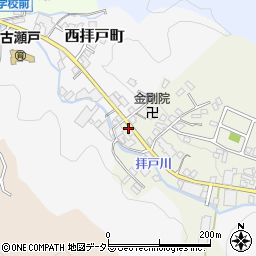 愛知県瀬戸市東拝戸町2周辺の地図