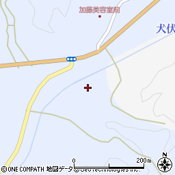愛知県豊田市北篠平町前田周辺の地図