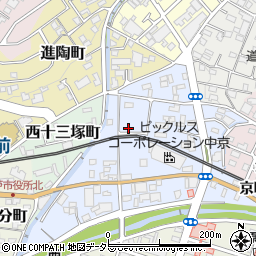 愛知県瀬戸市東十三塚町106周辺の地図