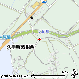 島根県大田市久手町波根西鈴見周辺の地図