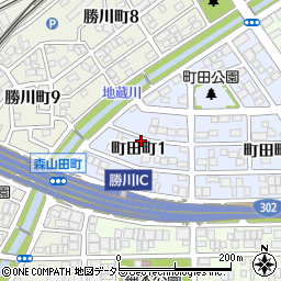 〒486-0936 愛知県春日井市町田町の地図