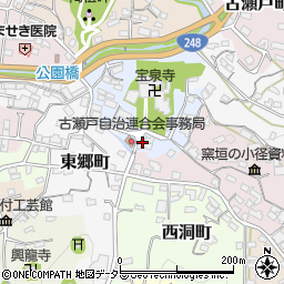 愛知県瀬戸市寺本町20周辺の地図