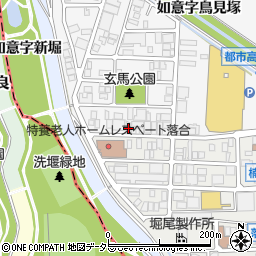 愛知県名古屋市北区玄馬町224周辺の地図