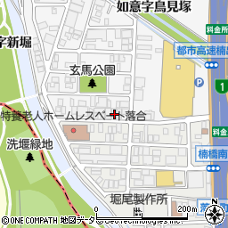 愛知県名古屋市北区玄馬町228周辺の地図