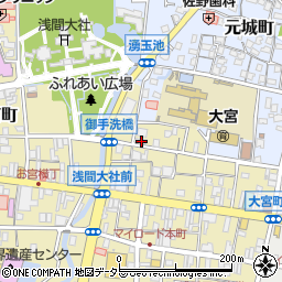 静岡県富士宮市大宮町6-2周辺の地図