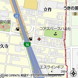愛知県清須市春日江先3周辺の地図