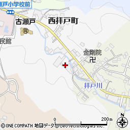 愛知県瀬戸市西拝戸町19周辺の地図