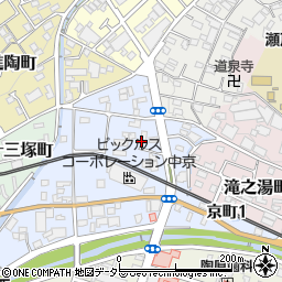 愛知県瀬戸市東十三塚町49周辺の地図