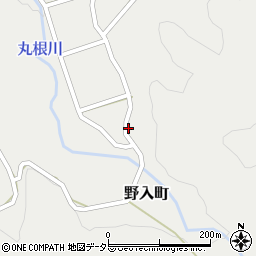 愛知県豊田市野入町トヲノス周辺の地図