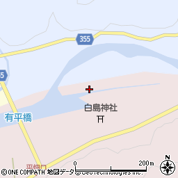 愛知県豊田市有間町簗ケ崎周辺の地図