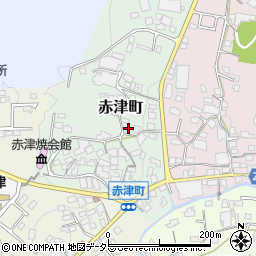 愛知県瀬戸市赤津町77周辺の地図