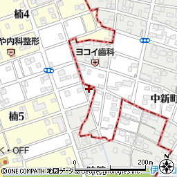 愛知県名古屋市北区楠味鋺3丁目3204周辺の地図
