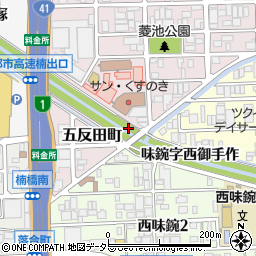 愛知県名古屋市北区楠町如意字長ノ島周辺の地図