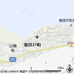 愛知県瀬戸市東拝戸町90周辺の地図