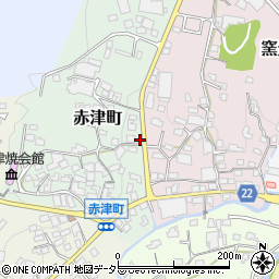 愛知県瀬戸市赤津町39周辺の地図