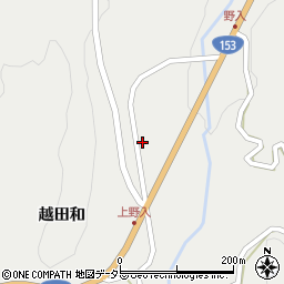 愛知県豊田市野入町広田周辺の地図
