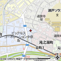 愛知県瀬戸市東十三塚町12周辺の地図