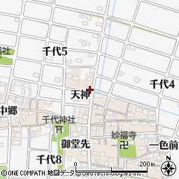 愛知県稲沢市千代町東丁畑104-1周辺の地図