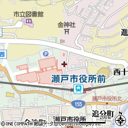 愛知県瀬戸市小金町37周辺の地図