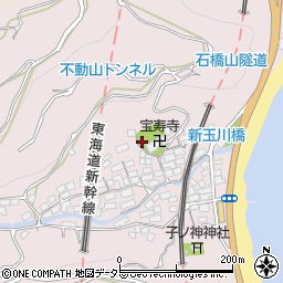 神奈川県小田原市石橋周辺の地図