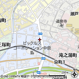 愛知県瀬戸市東十三塚町27周辺の地図