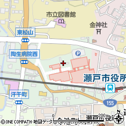 愛知県瀬戸市西追分町160周辺の地図