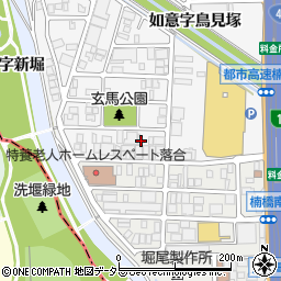 愛知県名古屋市北区玄馬町207周辺の地図