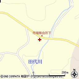 愛知県豊田市市場町薮下周辺の地図