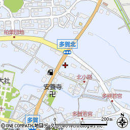 滋賀県犬上郡多賀町多賀1674-3周辺の地図
