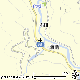 愛知県豊田市小渡町広畑59周辺の地図