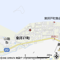 愛知県瀬戸市東拝戸町91-14周辺の地図