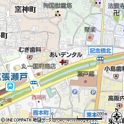 愛知県瀬戸市栄町30周辺の地図