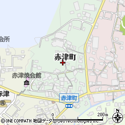 愛知県瀬戸市赤津町114周辺の地図