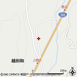 愛知県豊田市野入町横苗代周辺の地図