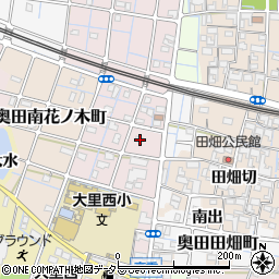 愛知県稲沢市奥田計用町33周辺の地図