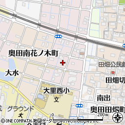 愛知県稲沢市奥田計用町40周辺の地図