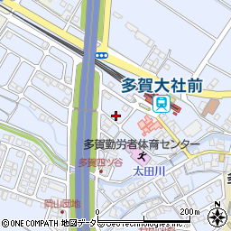 滋賀県犬上郡多賀町多賀1310周辺の地図