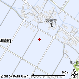 滋賀県彦根市甲崎町周辺の地図