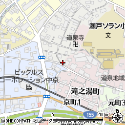 愛知県瀬戸市安戸町3周辺の地図