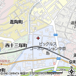 愛知県瀬戸市東十三塚町109周辺の地図