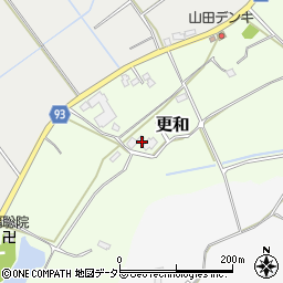 千葉県富津市更和564周辺の地図