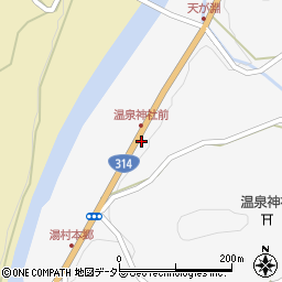 島根県雲南市木次町湯村1002周辺の地図