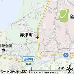愛知県瀬戸市赤津町41周辺の地図