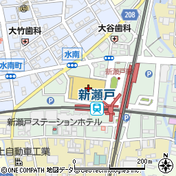 スポーツクラブ・アクトス　新瀬戸店周辺の地図
