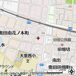 愛知県稲沢市奥田計用町32周辺の地図